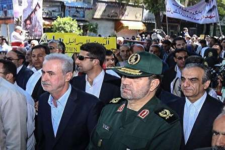 پیام راهپیمایی امروز روز جهانی قدس ابطال طرح معامله قرن است
