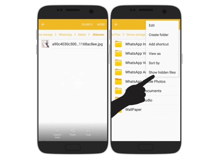 نحوه دانلود وضعیتهای برنامه واتساپ در گوشی اندروید نحوه دانلود وضعیتهای برنامه واتساپ در گوشی اندروید