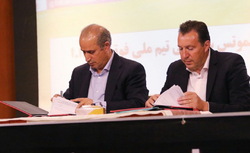 مراسم معارفه ویلموتس  سرمربی تیم ملی فوتبال + (تصاویر)