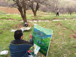 تصویر آرامش بر بوم وجودمان بکشیم