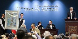 نقاشی استاد فرشچیان در حراج تهران رکورد زد