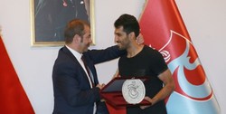 تقدیر باشگاه ترابزون اسپور از امیری