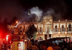 هنوز منشأ آتش سوزی میدان حسن آباد تأیید نشده است
