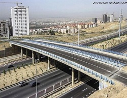 بهره‌برداری از تقاطع غیرهم سطح بزرگراه شهید اردستانی در آبانماه
