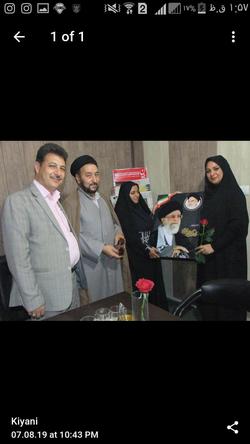 بازدید حجت الاسلام موسوی پور از دفتر نمایندگی روزنامه جوان