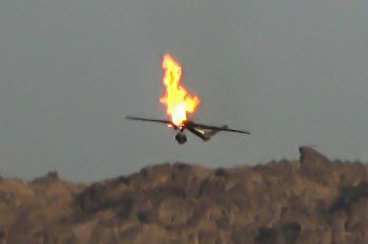 جزئیات انهدام پهپاد آمریکایی توسط موشک بومی یمن