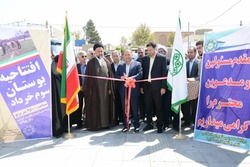 افتتاح  بوستان سوم خرداد در شهرک جعفریه شهر ملارد