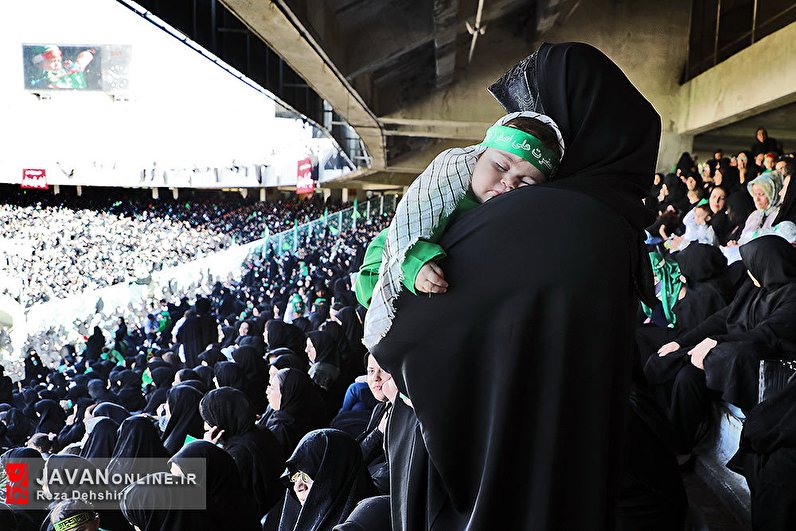 گردهمایی شیرخوارگان حسینی در تهران