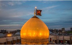 رونمایی از بزرگترین  فرش پرچم  حرم امام حسین (ع)
