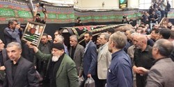مراسم تشییع پیکر مرحوم عسگراولادی برگزار شد