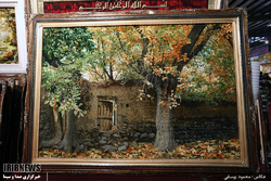 تولید فرش و تابلو فرش ابریشمی در قطب ابریشم ایران