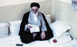 امام خمینی (ره): خاک بر سر من‏‎ ‎‏که بخواهم خون شما ریخته شود و من استفاده اش را ببرم!