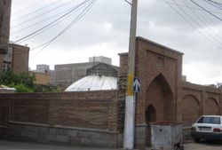 جلوگیری از مرمت حمام خان تبریز
