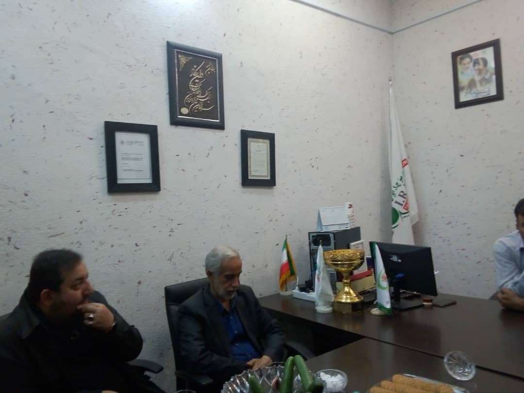 دیدار سردار یزدانی با هیات تنیس روی میز استان تهران در هفته دفاع مقدس