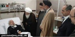 وزیر اطلاعات از آیت الله مکارم شیرازی عیادت کرد