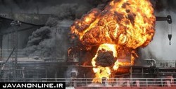 آتش‌سوزی دو نفتکش در سواحل کره جنوبی