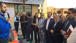 برگزاری مانور نمایش تجهیزات پیمانکاران تعمیرات شرکت گاز البرز