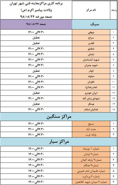 افزایش ساعات کار مراکز معاینه فنی به دلیل آلودگی هوا