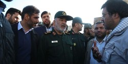 سپاه آخرین نفراتی است که مناطق زلزله‌زده را ترک می کند