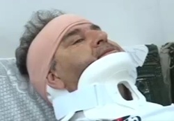 حمله اغتشاشگران به امدادگران آتش نشانی +فیلم
