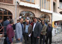 بازدید میدانی شهردار تبریز از اقدامات مرمتی بازار تبریز