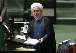 حضور رئیس‌جمهور در مجلس برای ارائه لایحه بودجه ۹۹
