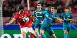 آزمون در تیم منتخب نیم فصل اول لیگ روسیه