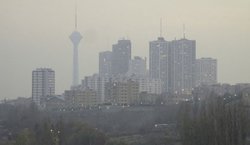 آلودگی هوا در پایتخت شدت یافت