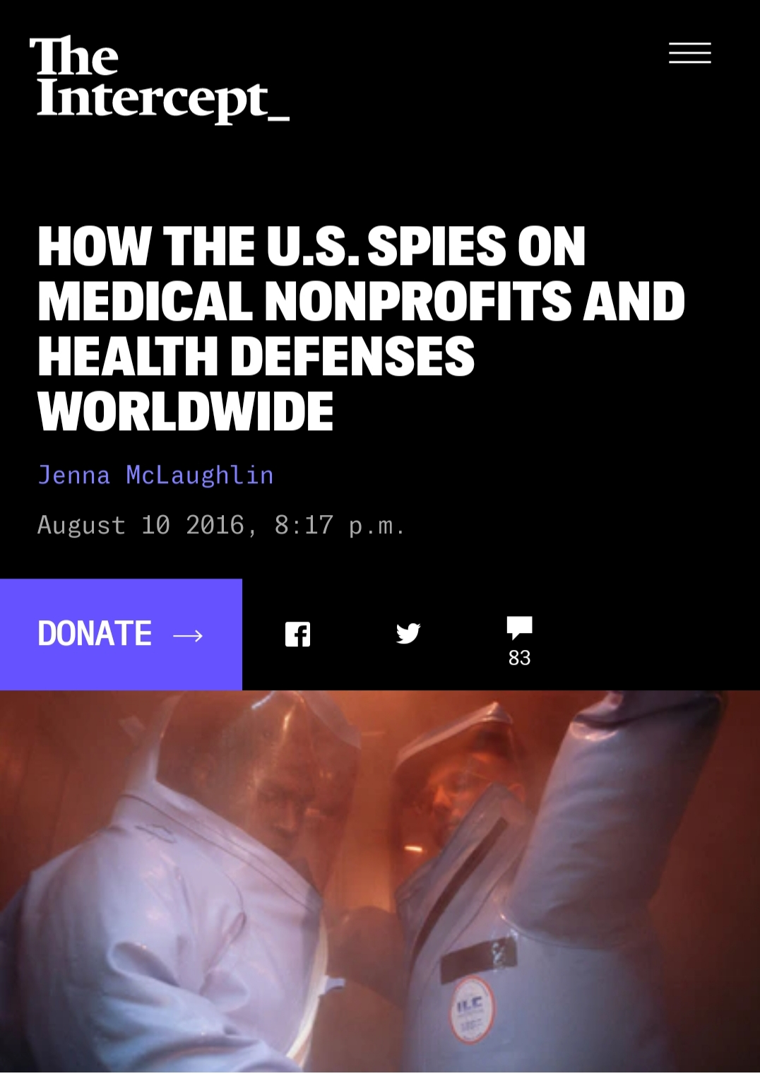 آمریکا چگونه با پزشکان جاسوسی می‌کند؟
