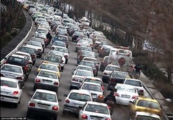ترافیک صبحگاهی در اغلب معابر تهران