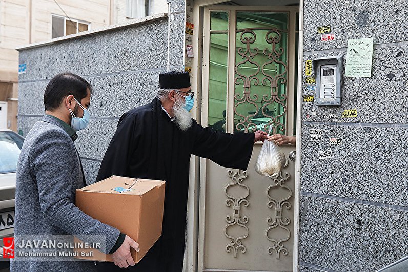 عیدی جهادگران به هموطنان نیازمند ارامنه