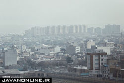 آلودگی هوا ادارات اراک را تعطیل کرد