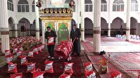 تهیه و توزیع ۱۰۰۰ بسته کمک معیشتی و یلدای مهربانی
