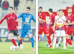استقلال به صدر فکر می‌کند، پرسپولیس به فرار از تساوی