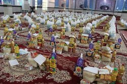 اهدای ۴۰۰ بسته معیشتی قرارگاه شهید سلیمانی به نیازمندان البرز
