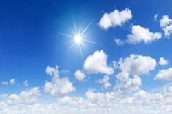 غلبه جو آرام و آسمان آفتابی در اغلب مناطق کشور