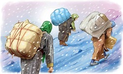 زنان کولبر به همت بنیاد برکت صاحب شغل می‌شوند