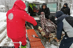 امدادرسانی به ۴۹۰۰ هموطن گرفتار در برف و کولاک