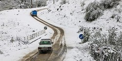 پیش بینی بارش برف و باران در ۲۵ جاده کشور