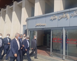 بازدید معاون وزارت میراث فرهنگی از راه‌آهن خراسان رضوی