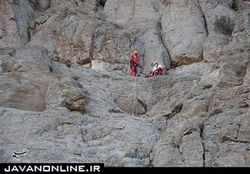 نجات جان زن کوهنورد پس از ۱۴ ساعت تلاش