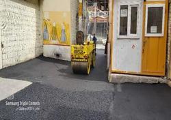 لکه گیری و آسفالت ریزی اصولی در معابر و محلات سطح حوزه