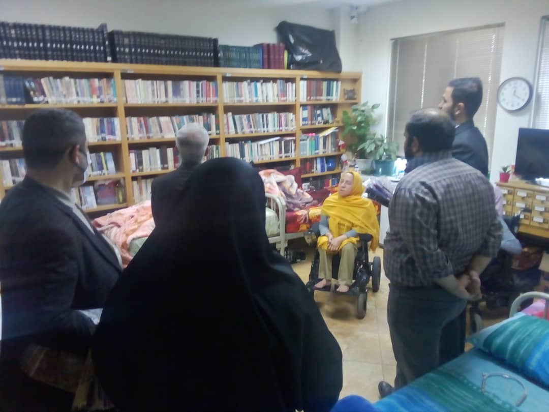 ضد عفونی و کمک مواد غذایی به مرکز توانبخشی هفتم تیر توسط سازمان ورزش سپاه