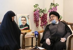 دیدار حجت الاسلام شهیدی با خانواده شهید خدمت «مهدی وریجی»