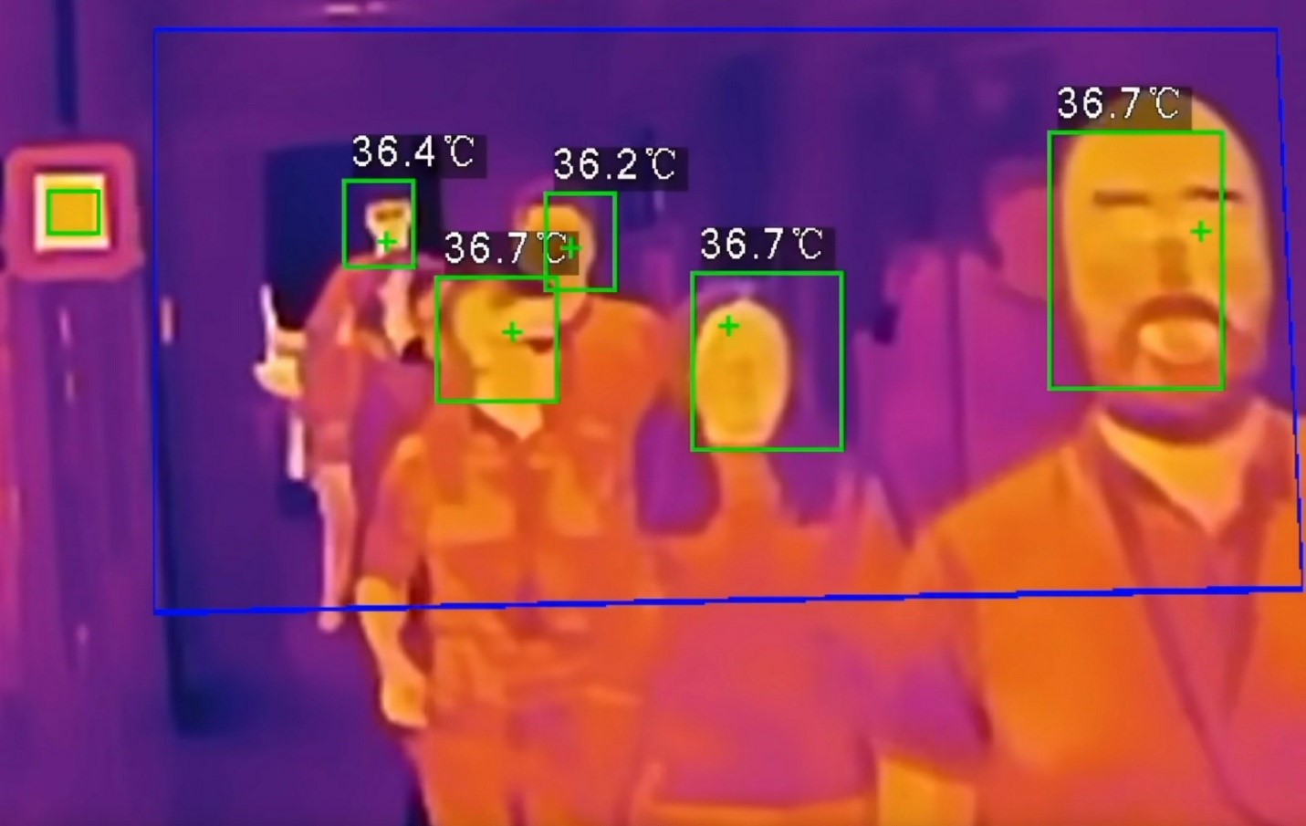 راه حل دوربین مدار بسته داهوا برای سنجش تب و دمای بدن