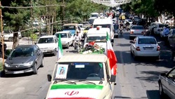 پیکر جانباز شهید مدافع حرم در کاشان تشییع شد