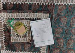 تقدیر دفتر مقام معظم رهبری از همکار هنرمند شهرداری منطقه ۸