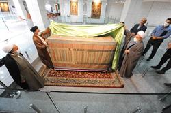 از قدیمی‌ترین صندوق‌پوش مرقد مطهر رضوی رونمایی شد