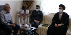دیدار امام جمعه تبریز با خانواده مبینا مولای کوچه‌باغ