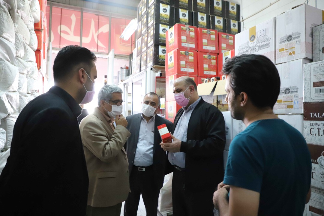 بازدید رئیس سازمان صمت استان ازبازار عمده فروشان مواد غذائی مشهد